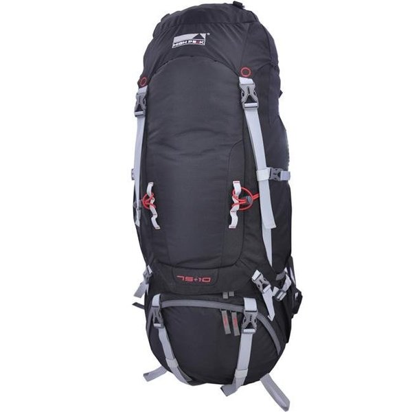 High peak clearance backpack